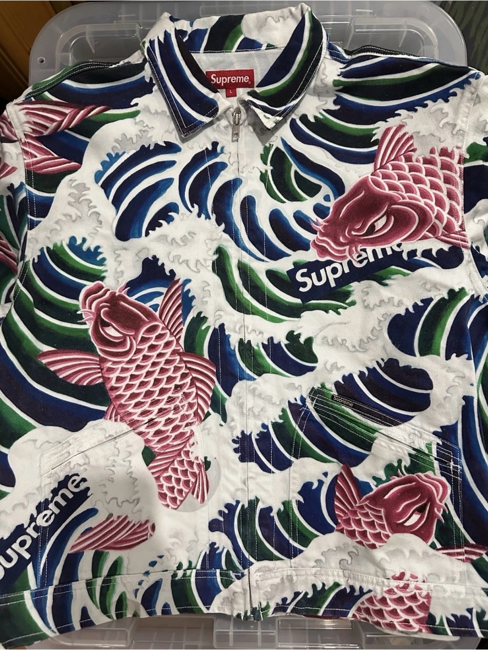 Supreme Waves Work Jacket
